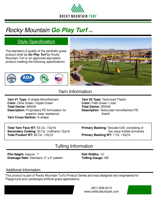 rocky mountain go play turf product review