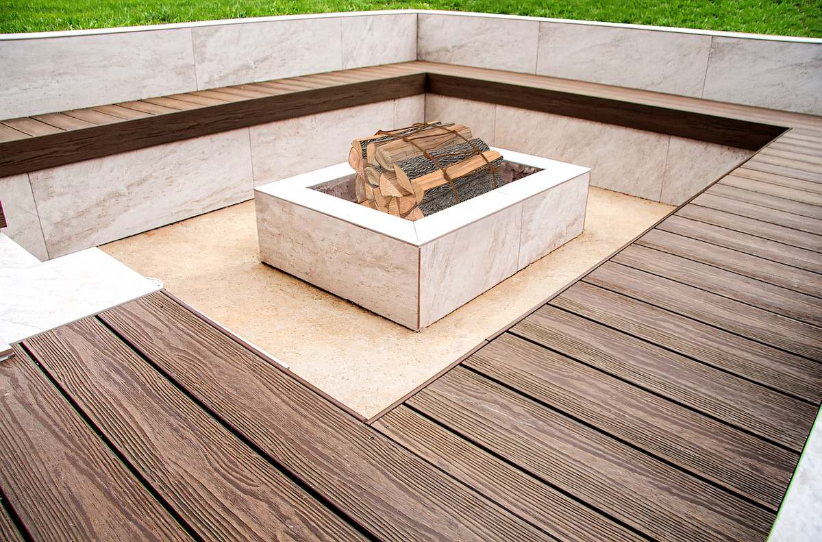 Firepit Decking