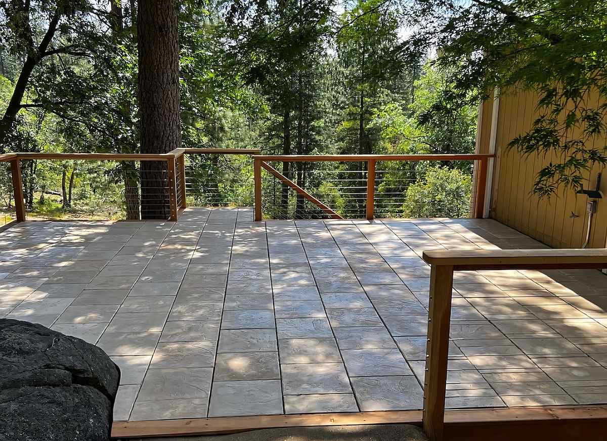 Tiled Decking